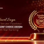 Travel Saga Fourth Tripadvisor Travellers’ Choice Award for outstanding travel services