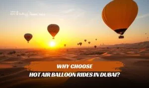 Hot Air Balloon Rides in Dubai Blog Banner By Dubai Hot Air Balloon Ride
