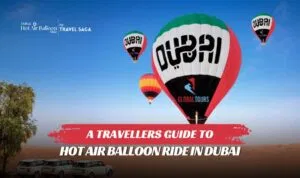 Hot Air Balloon Ride In Dubai Blog Banner by Dubai Hot Air Balloon Ride