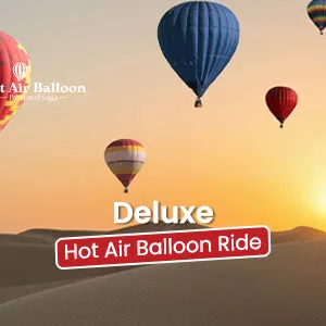 Deluxe Hot Air Balloon Ride | Deluxe Hot Air Balloon Dubai BT Banner by Dubai Hot Air Balloon Ride