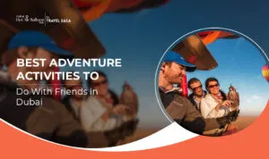 Adventure activities in Dubai Blog Banner by Dubai Hot Air Balloon Ride