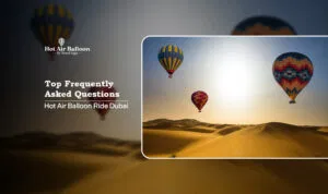 hot air balloon ride Dubai Blog banner by Dubai Hot Air Balloon Ride