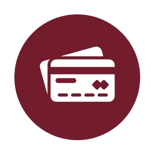 POS credit/debit card machine icon
