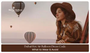 Dubai Hot Air Balloon Dress Code Blog Banner by dubaihotairballoonride.com