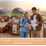 hot air balloon Dubai cancellation policy Blog Banner by dubaihotairballoonride.com