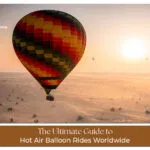Hot air balloon rides worldwide over scenic landscapes