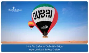 Hot Air Balloon Dubai for Kids Blog Banner by dubaihotairballoonride.com