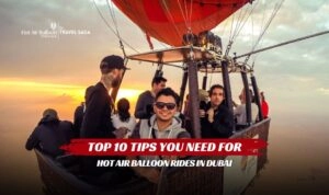 Hot Air Balloon Ride in Dubai | Hot Air Balloon Flight Dubai Blog Banner by Dubai hot Air Balloon Ride