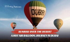 Hot Air Balloon Rides in Dubai Blog Banner By Dubai Hot Air Balloon Ride