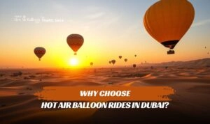 Hot Air Balloon Rides in Dubai Blog Banner By Dubai Hot Air Balloon Ride