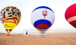 Hot air balloon safety Blog Banner by Dubai Hot Air Balloon Ride