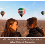 VIP hot air balloon ride in Dubai